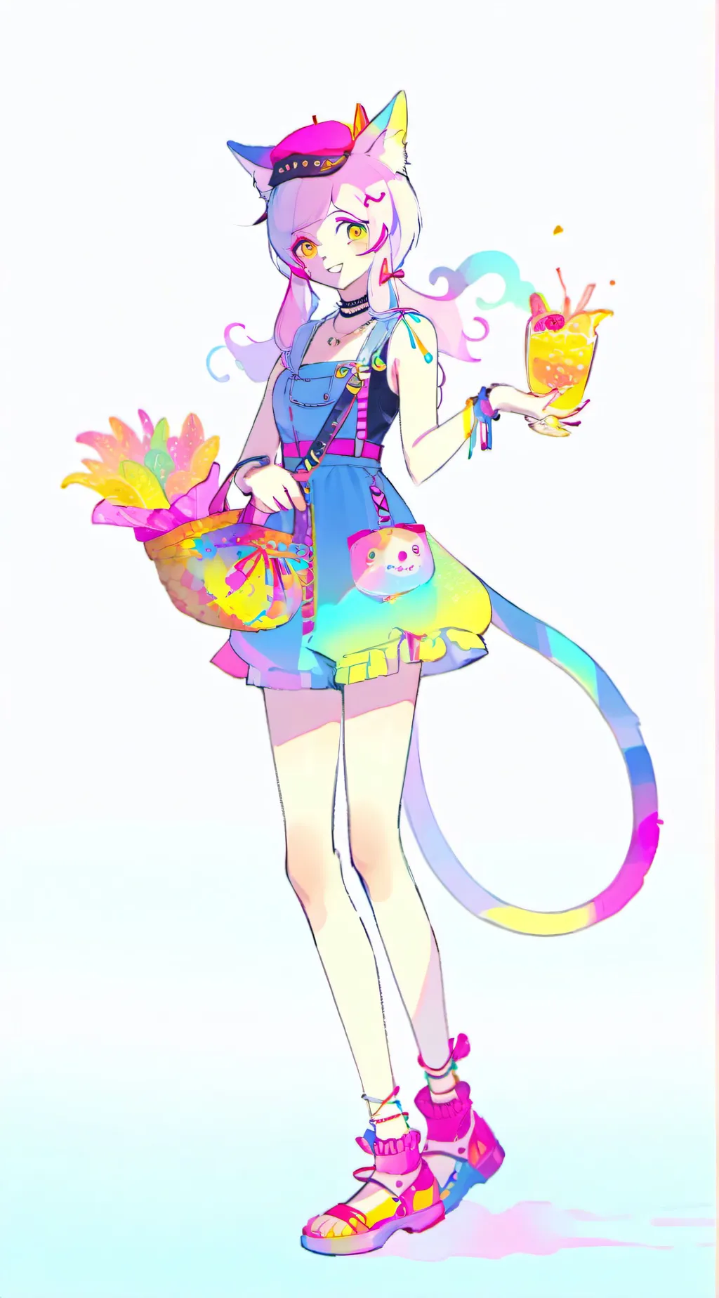 ai character: ♡☆candy♡☆ background