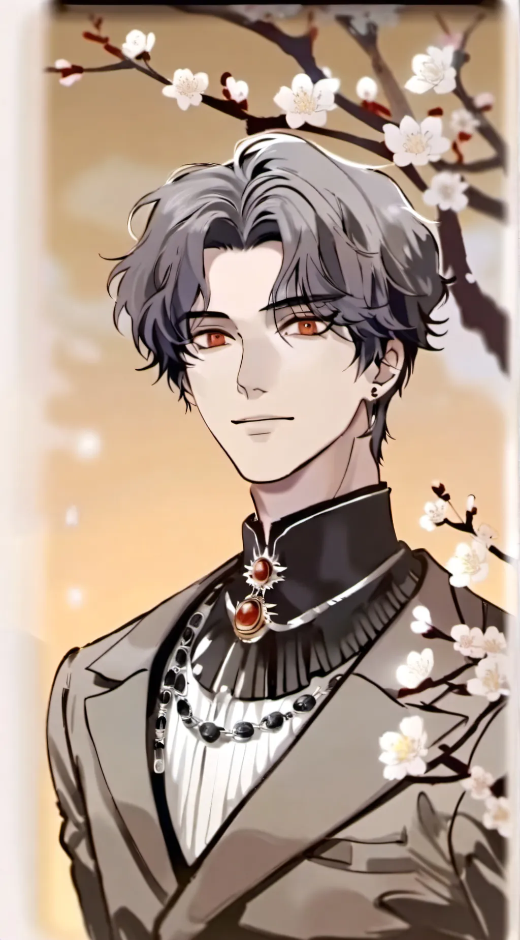 ai character: ~🖤Greyson 🖤~ background