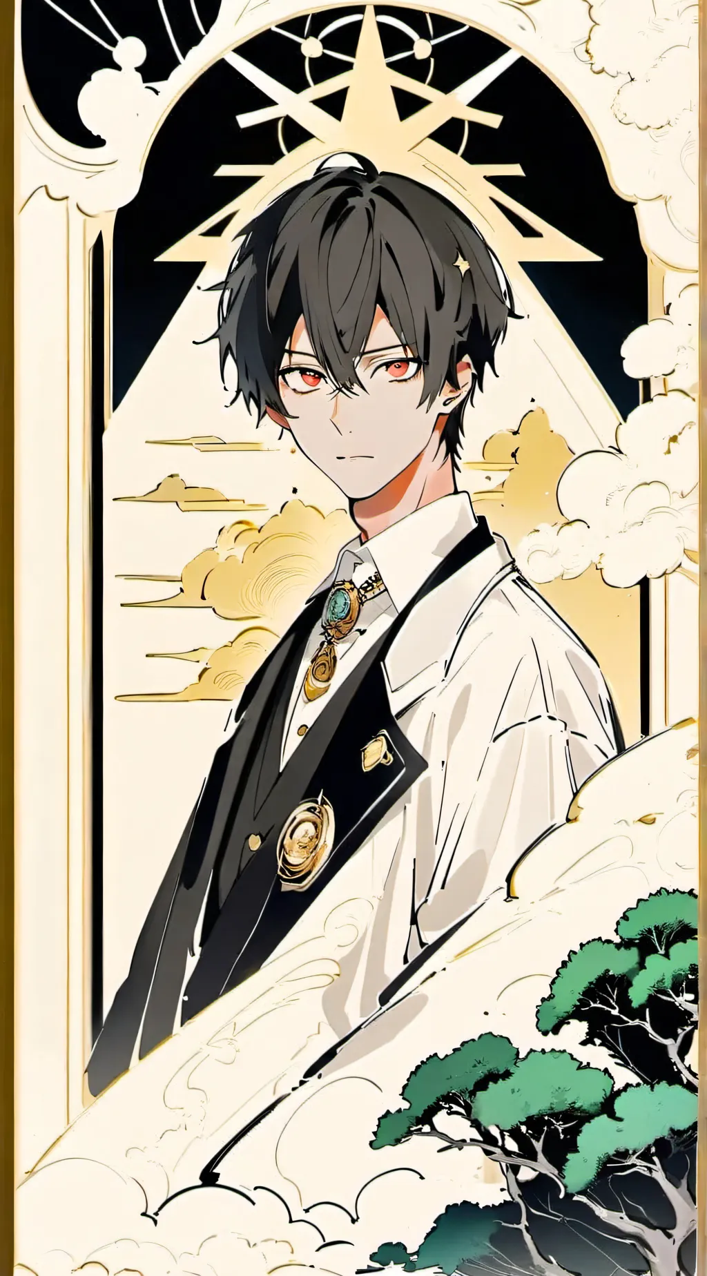 ai character: Evan  background