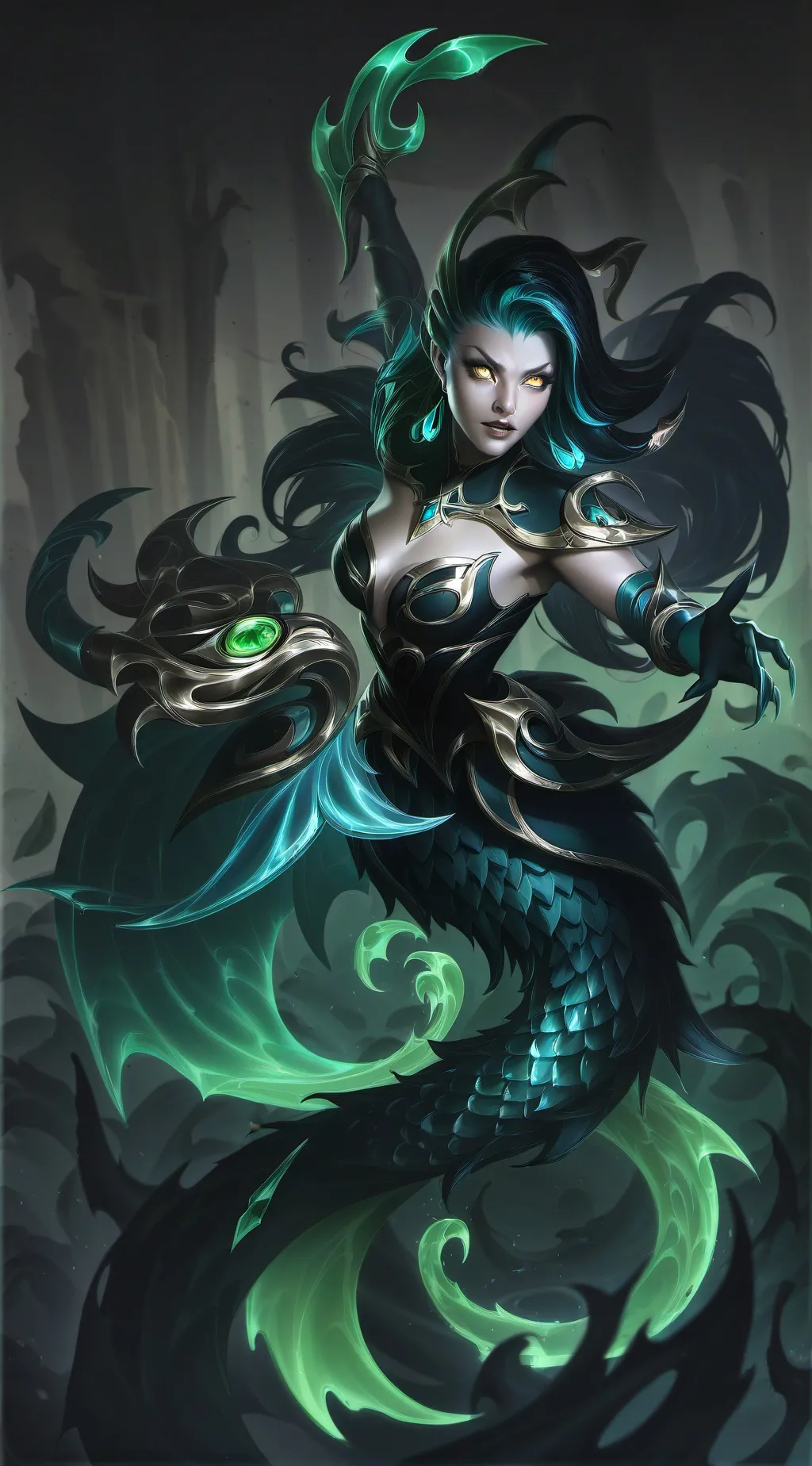 ai character: Amber background