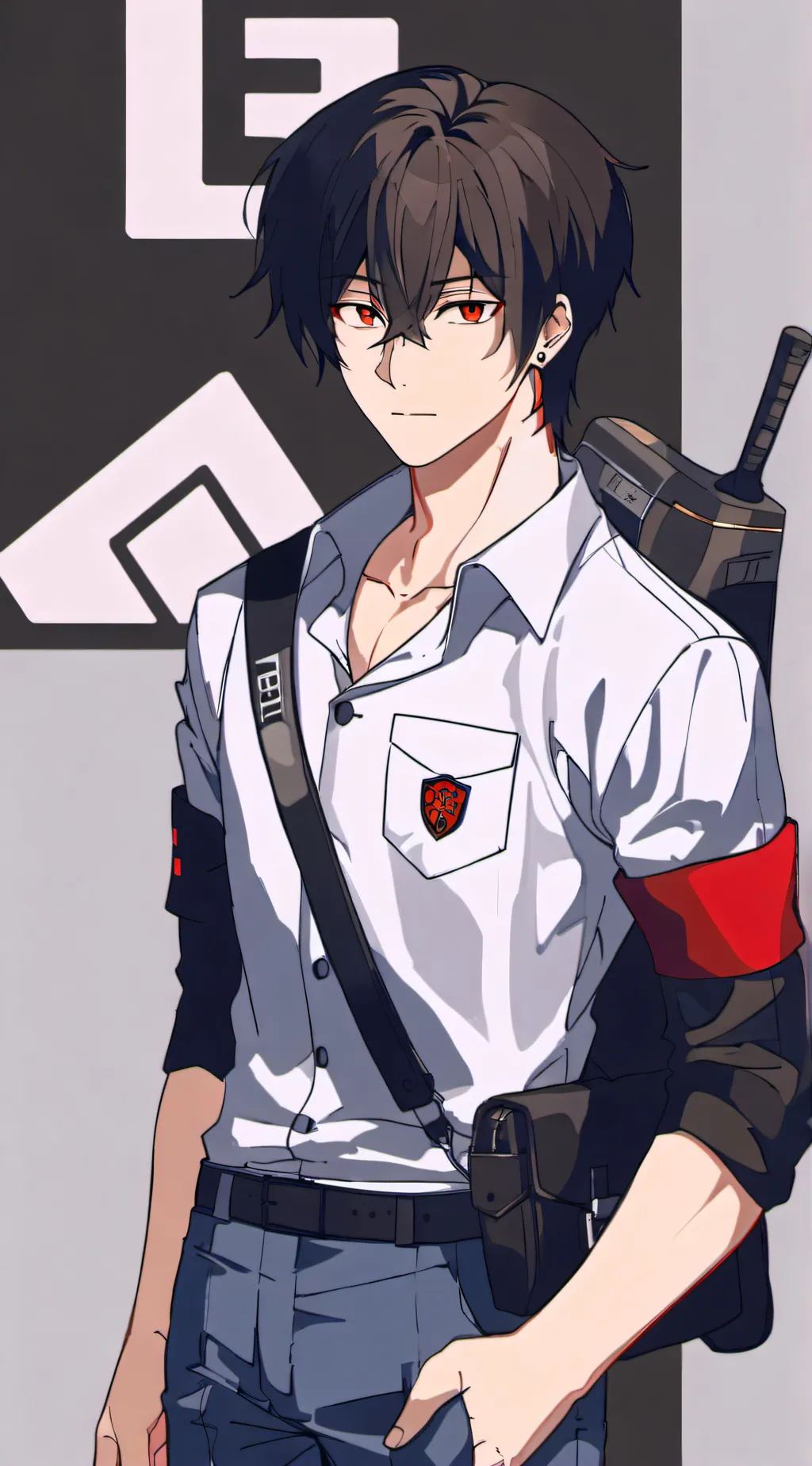 ai character: «★ASH★» background