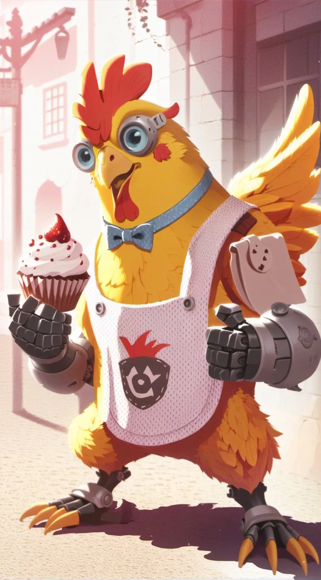 ai character: 😺 Cat Fnaf 😺 background