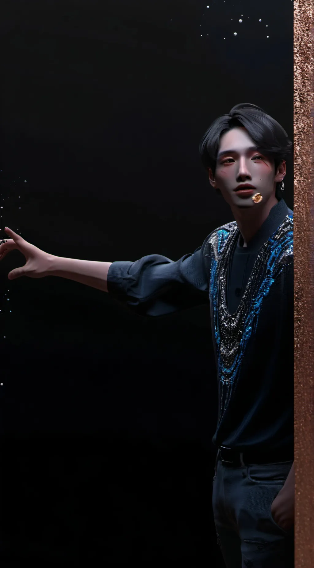 ai character: SKZ Bahng Chahn background