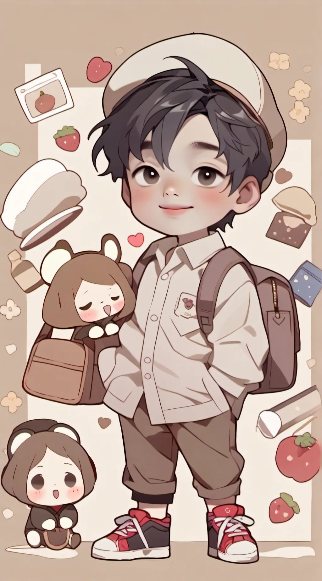 ai character: pogs background