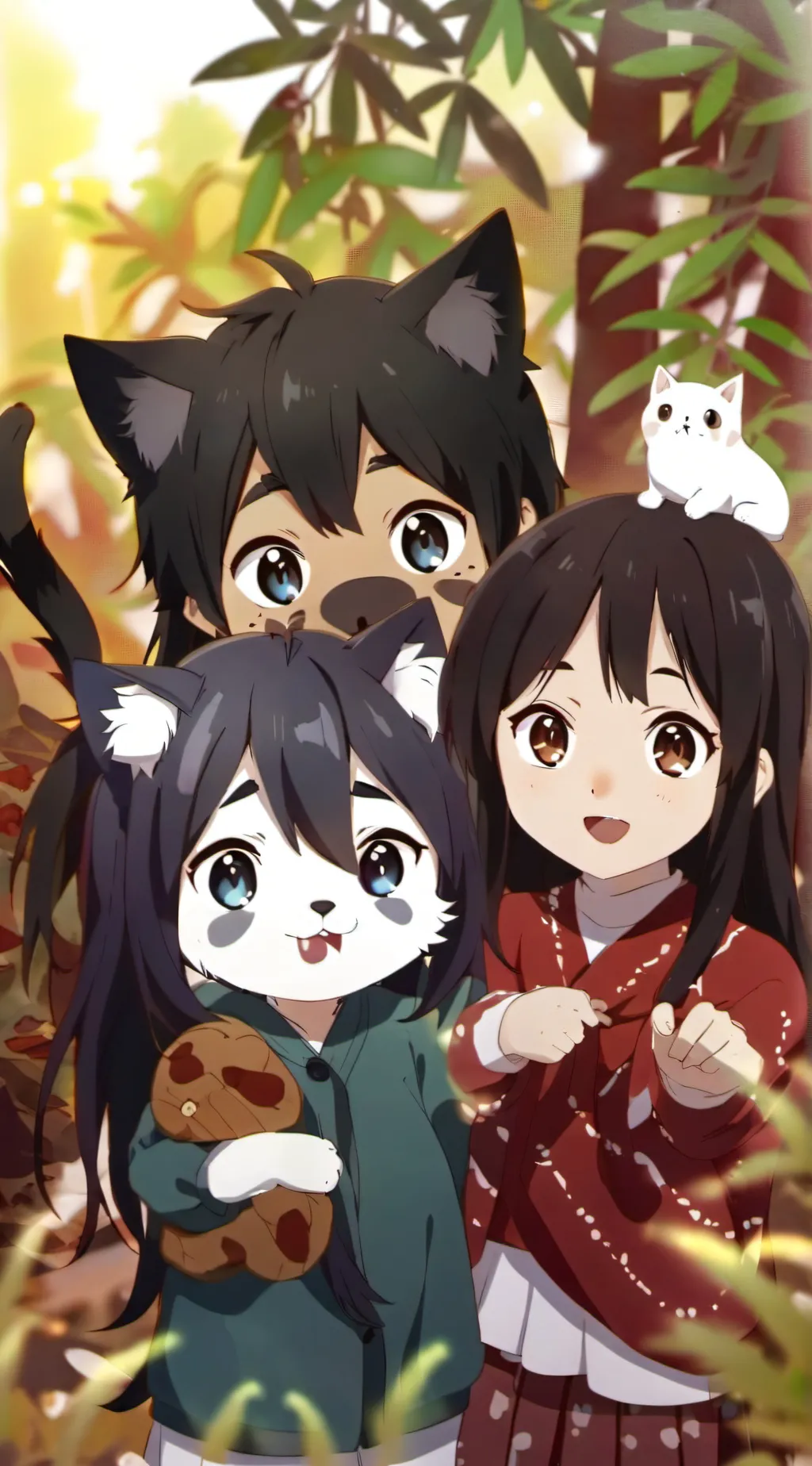 ai character: cat family background