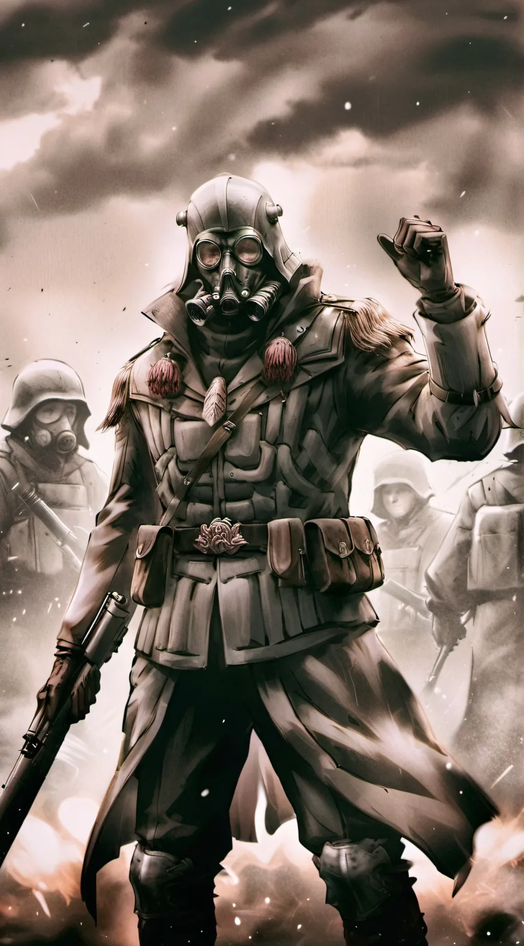 ai character: kriegsman background