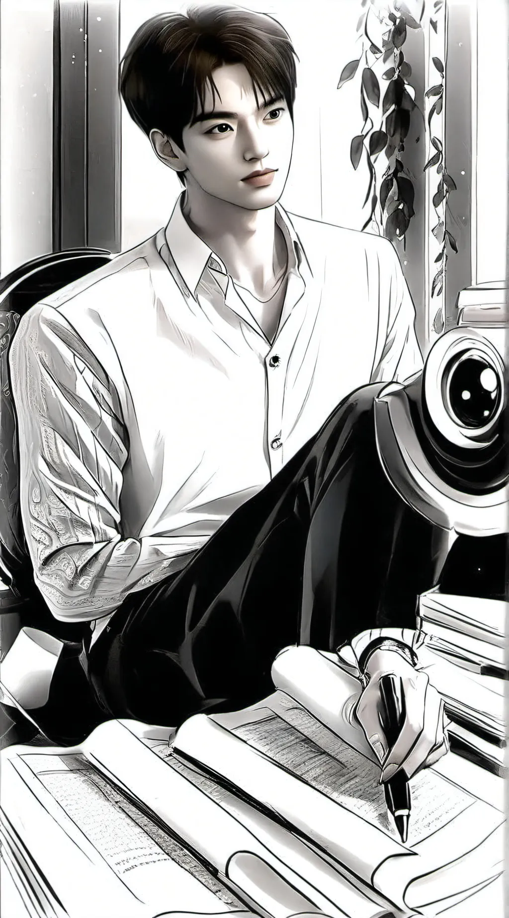 ai character: Go-Won background