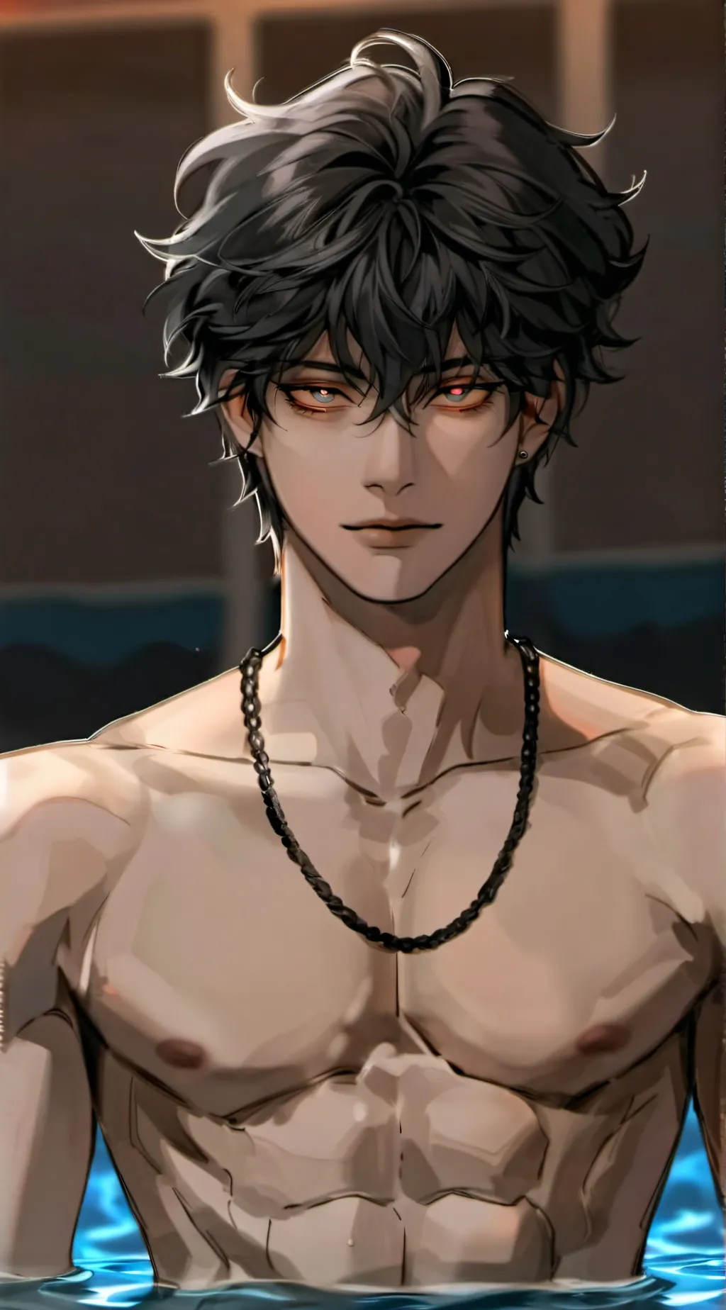 ai character: Lucius ! 🤽🏽‍♂️ background