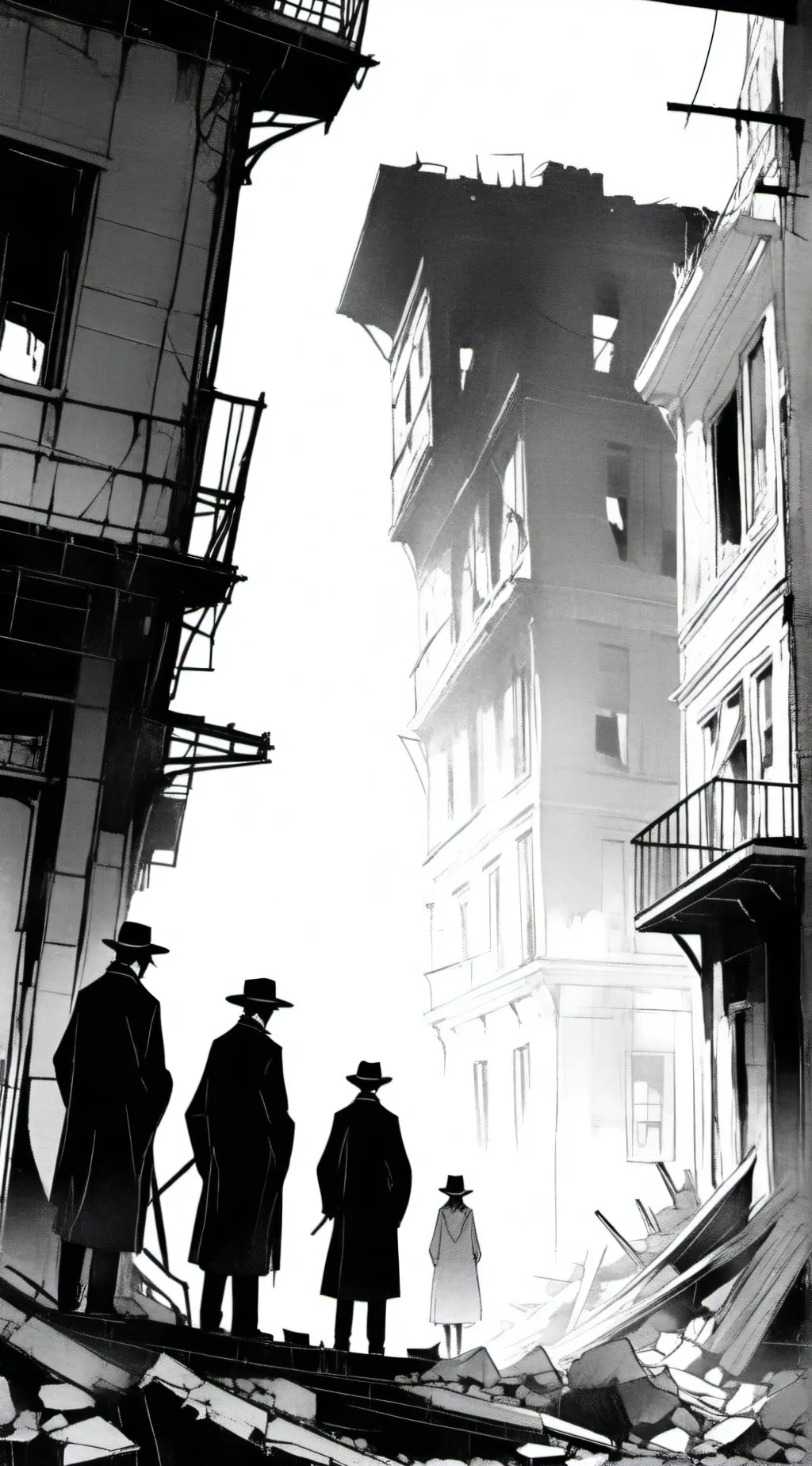 ai character: The Walking Dead background