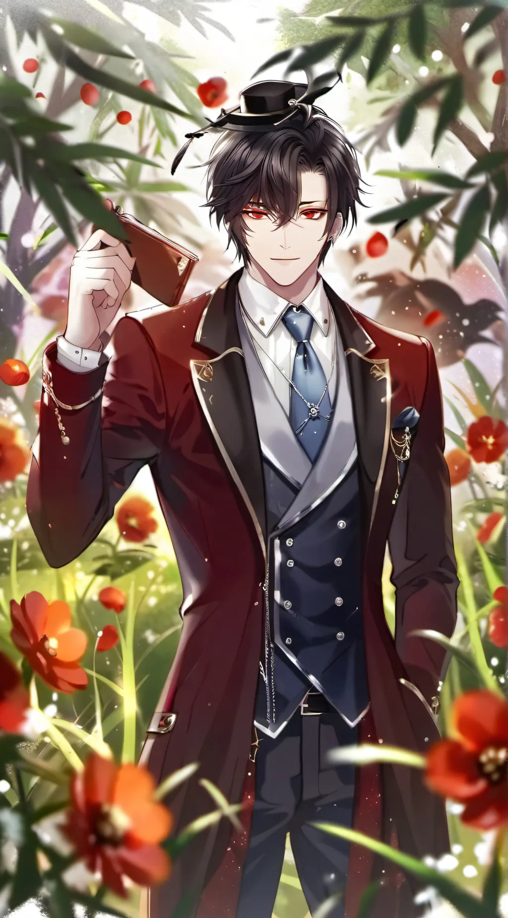 ai character: Alexander  background