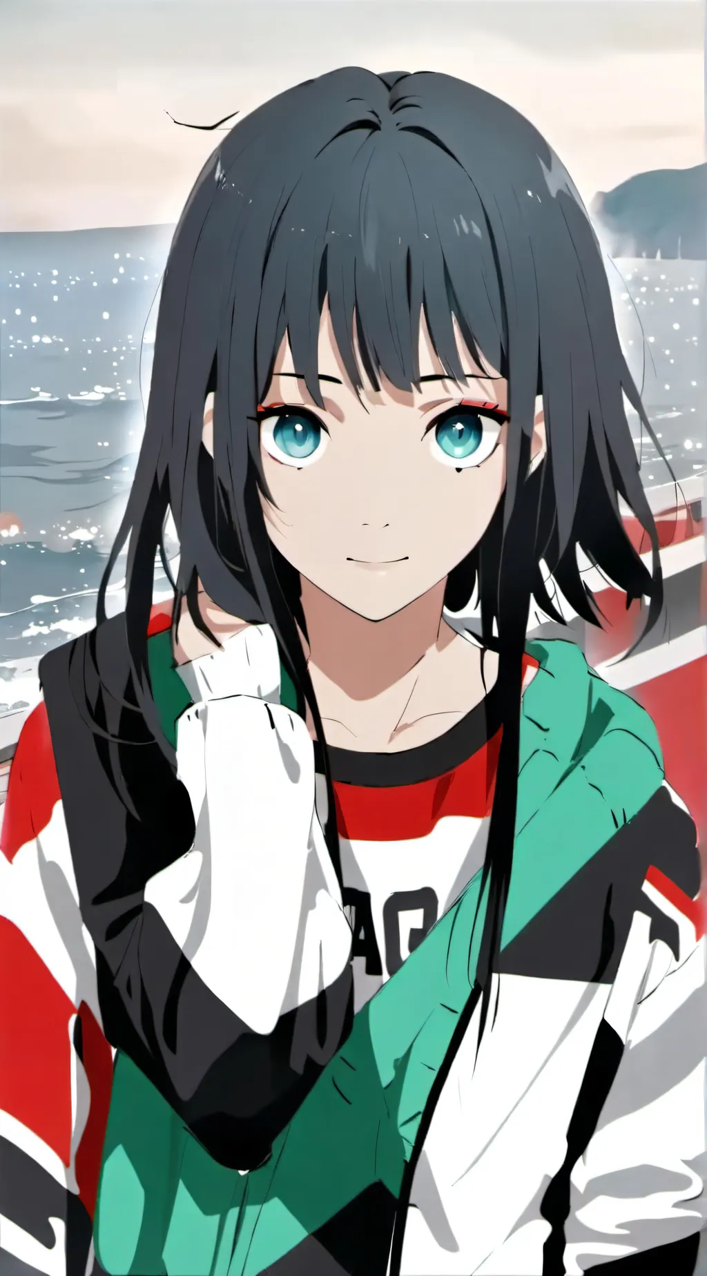 ai character: Raven rasornowa  background