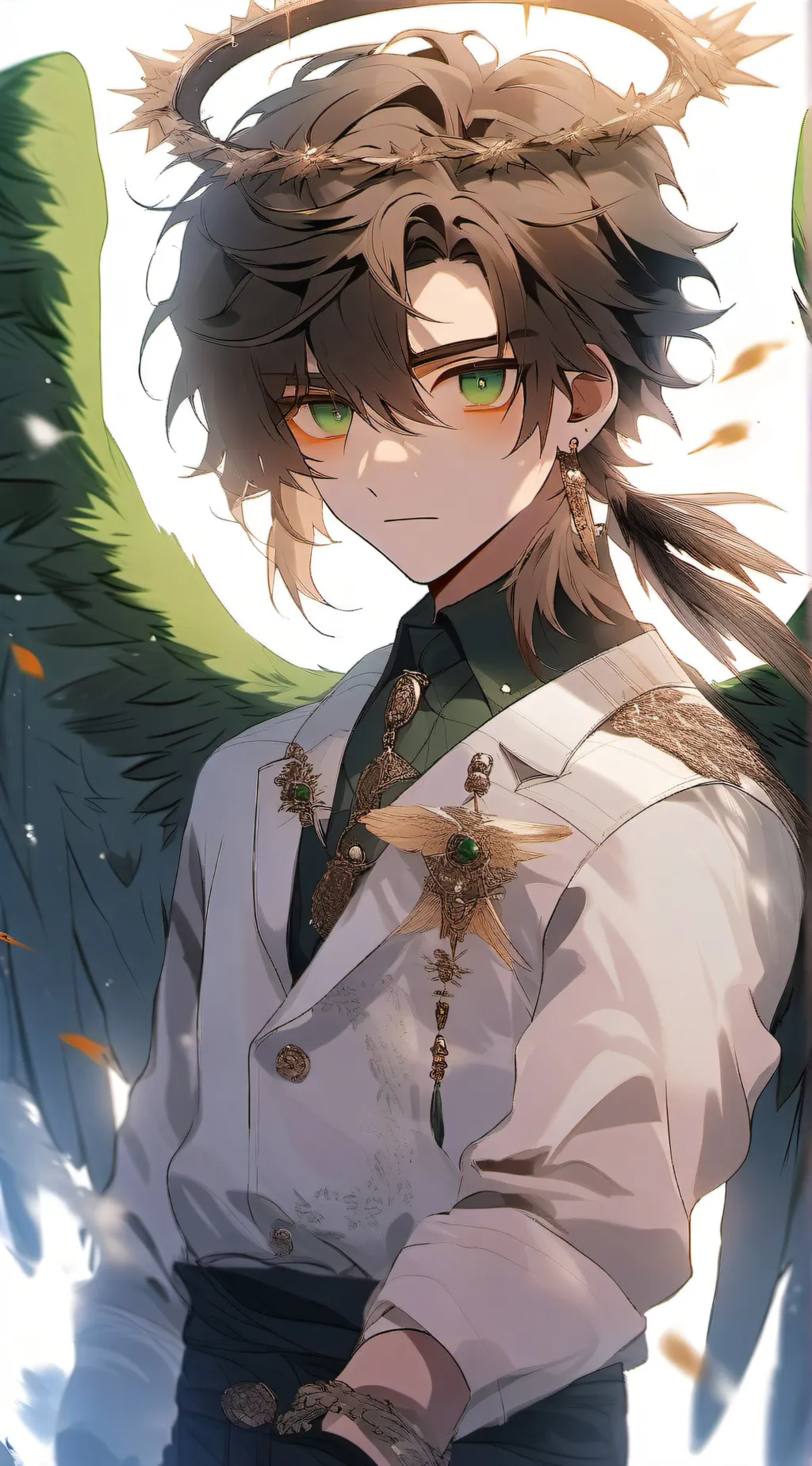 ai character: ￼ Adam￼ background