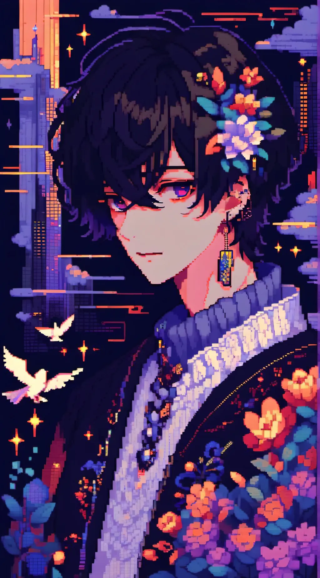 ai character: School day! background