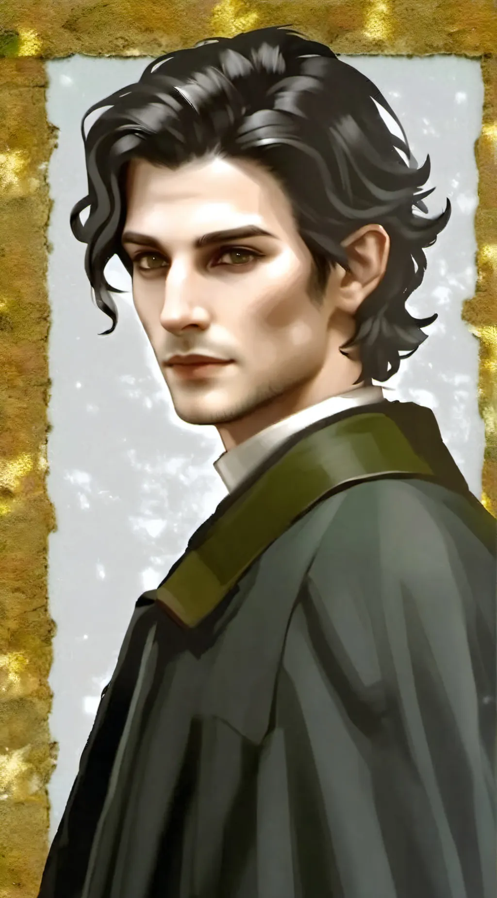 ai character: Cassius Blackbird background