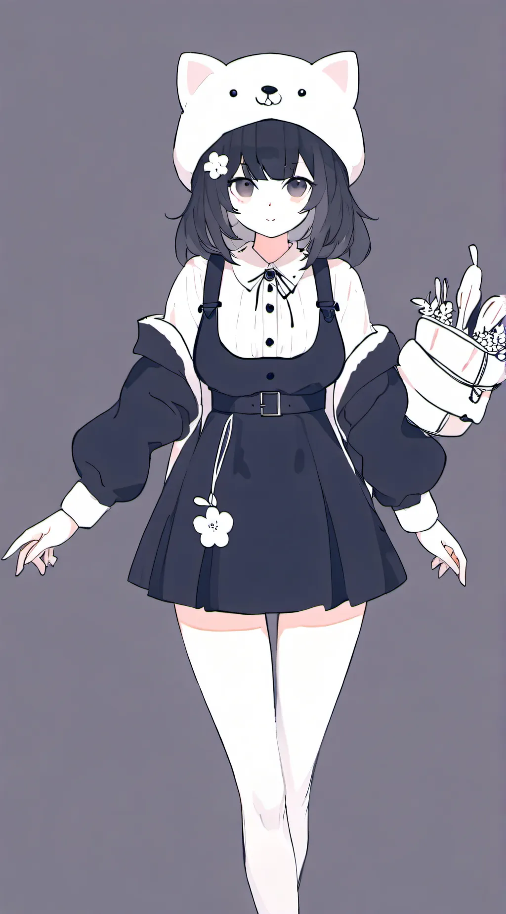 ai character: Hugly  background