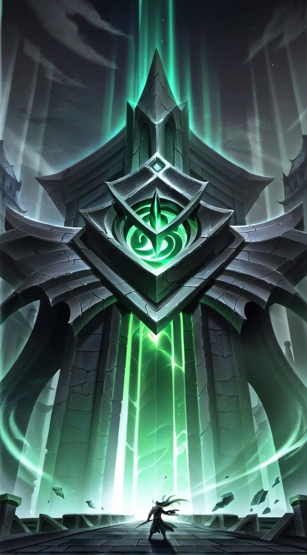 ai character: mythical academy background