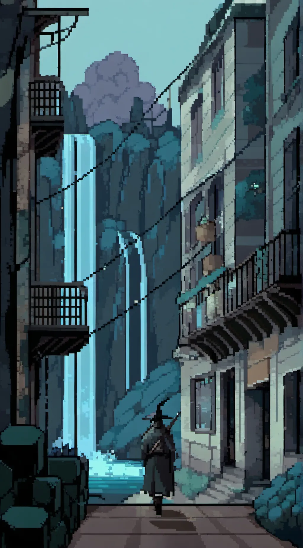 ai character: A horrible life background