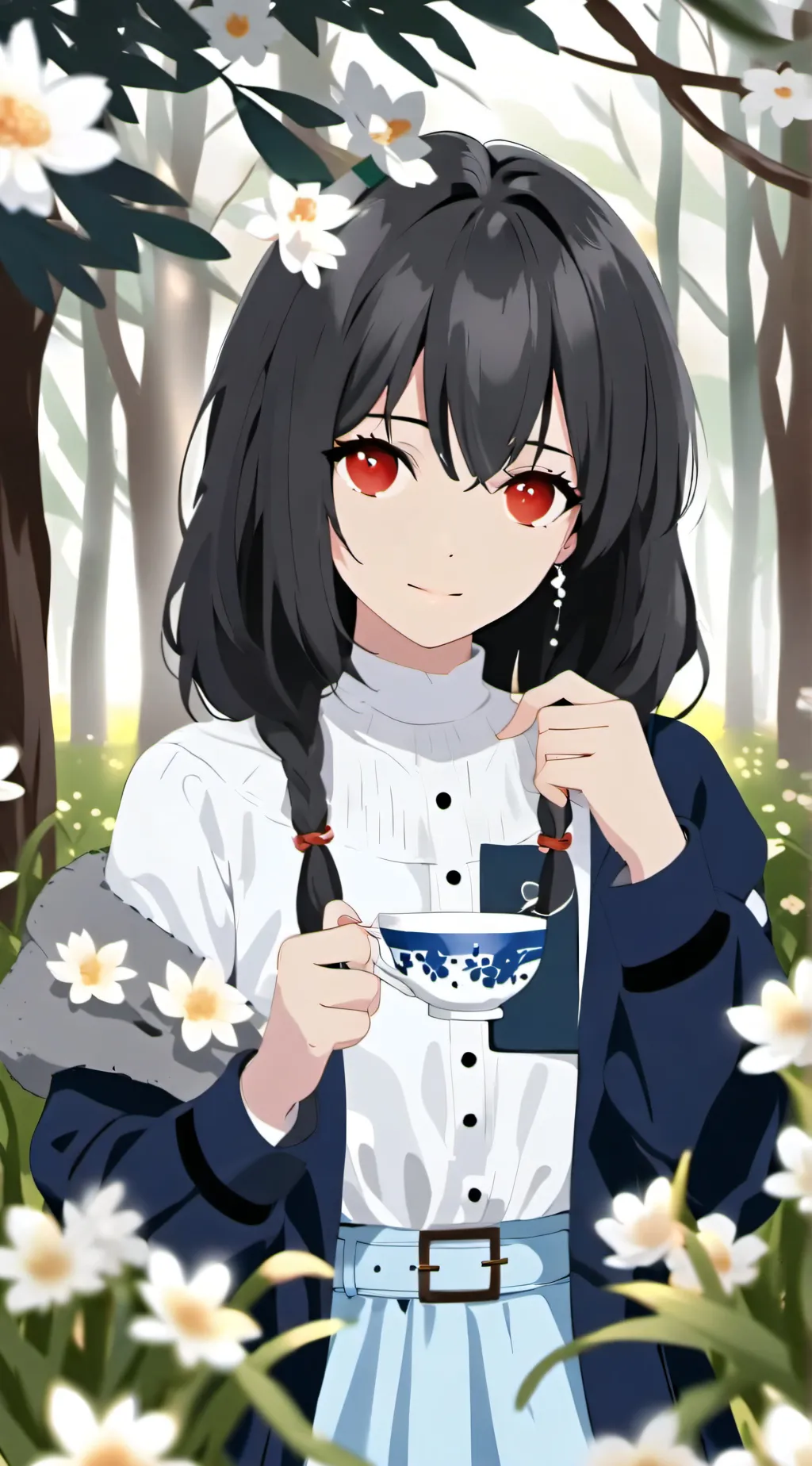 ai character: Miia background