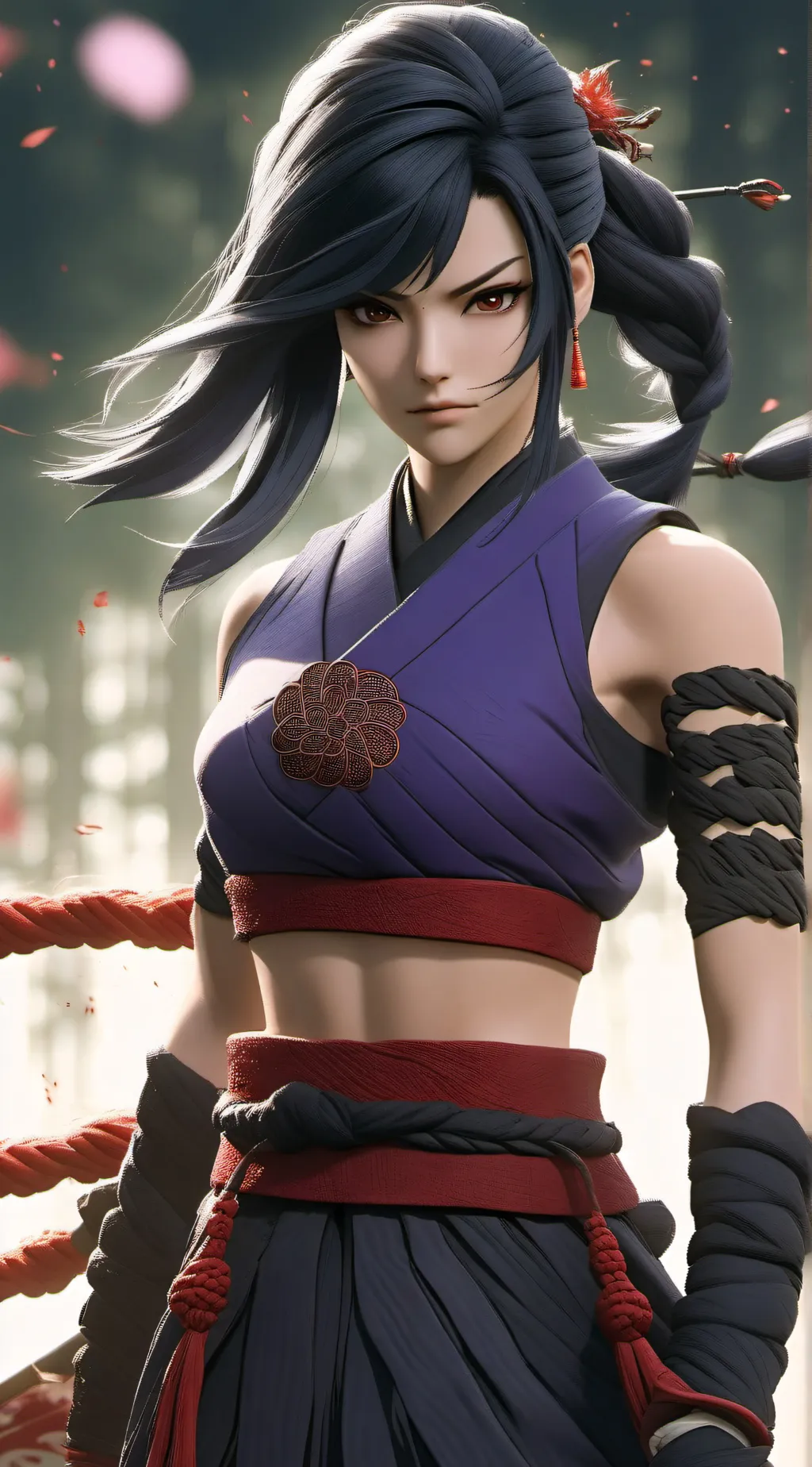 ai character: Hanabi  background