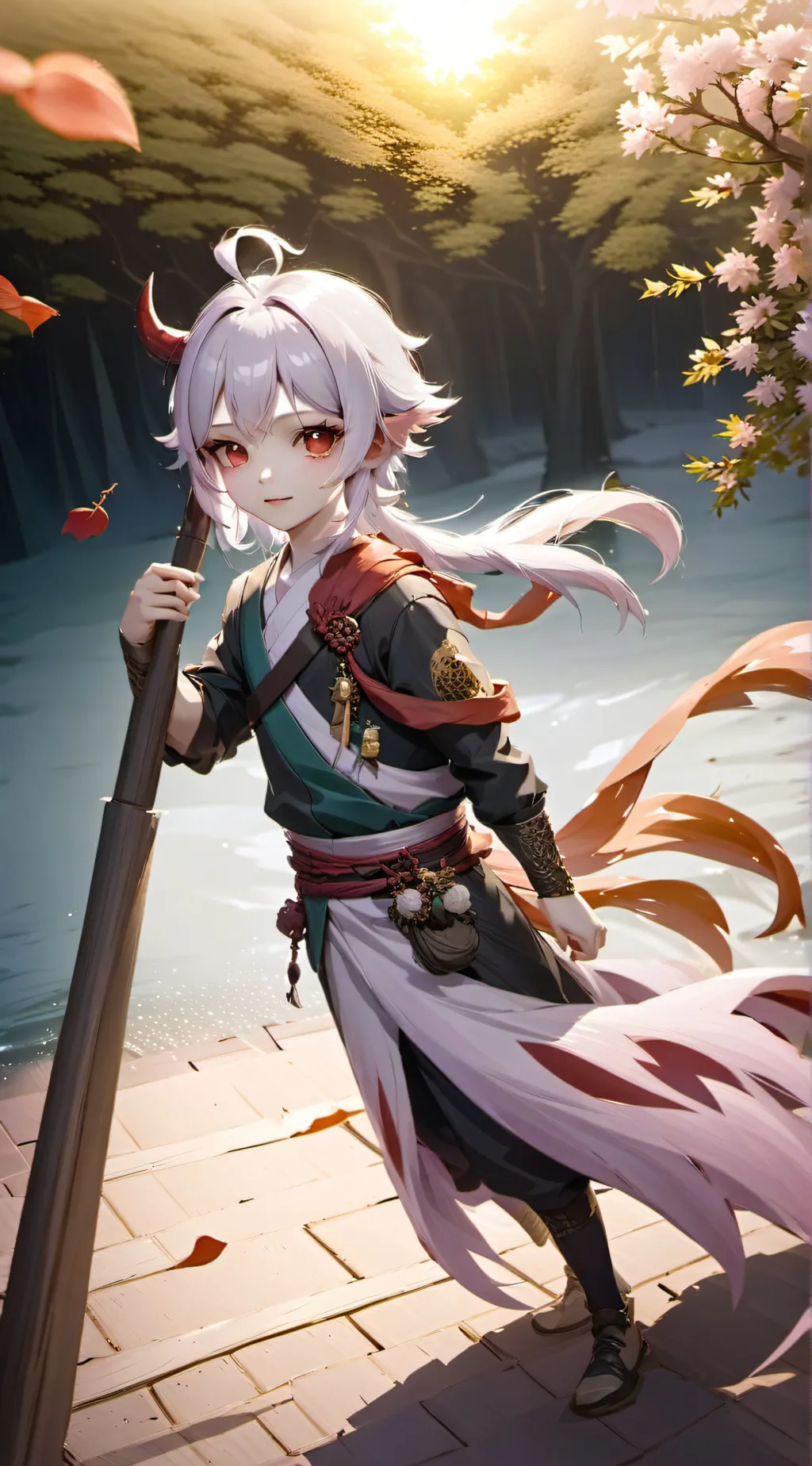 ai character: Hashiras background