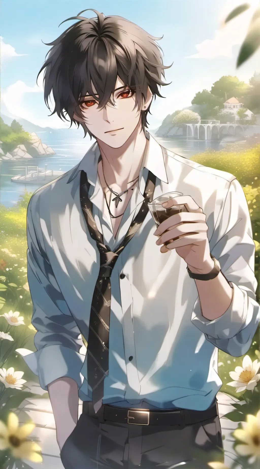 ai character: Kj background