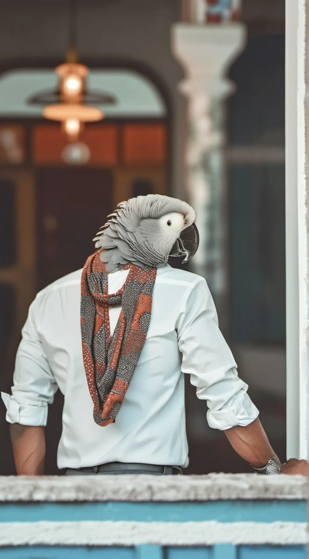 ai character: just spam nonsense background