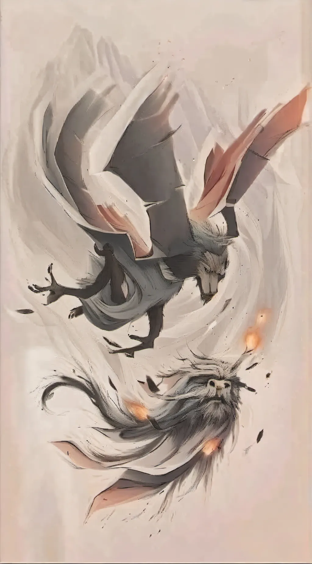 ai character: Uh oh background