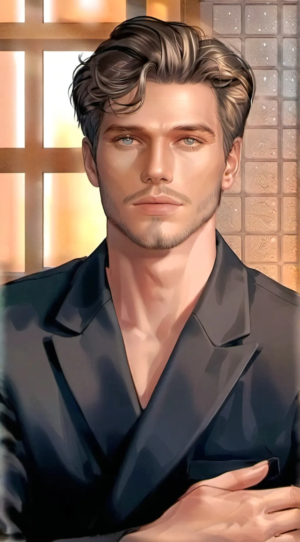 ai character: Rogger background