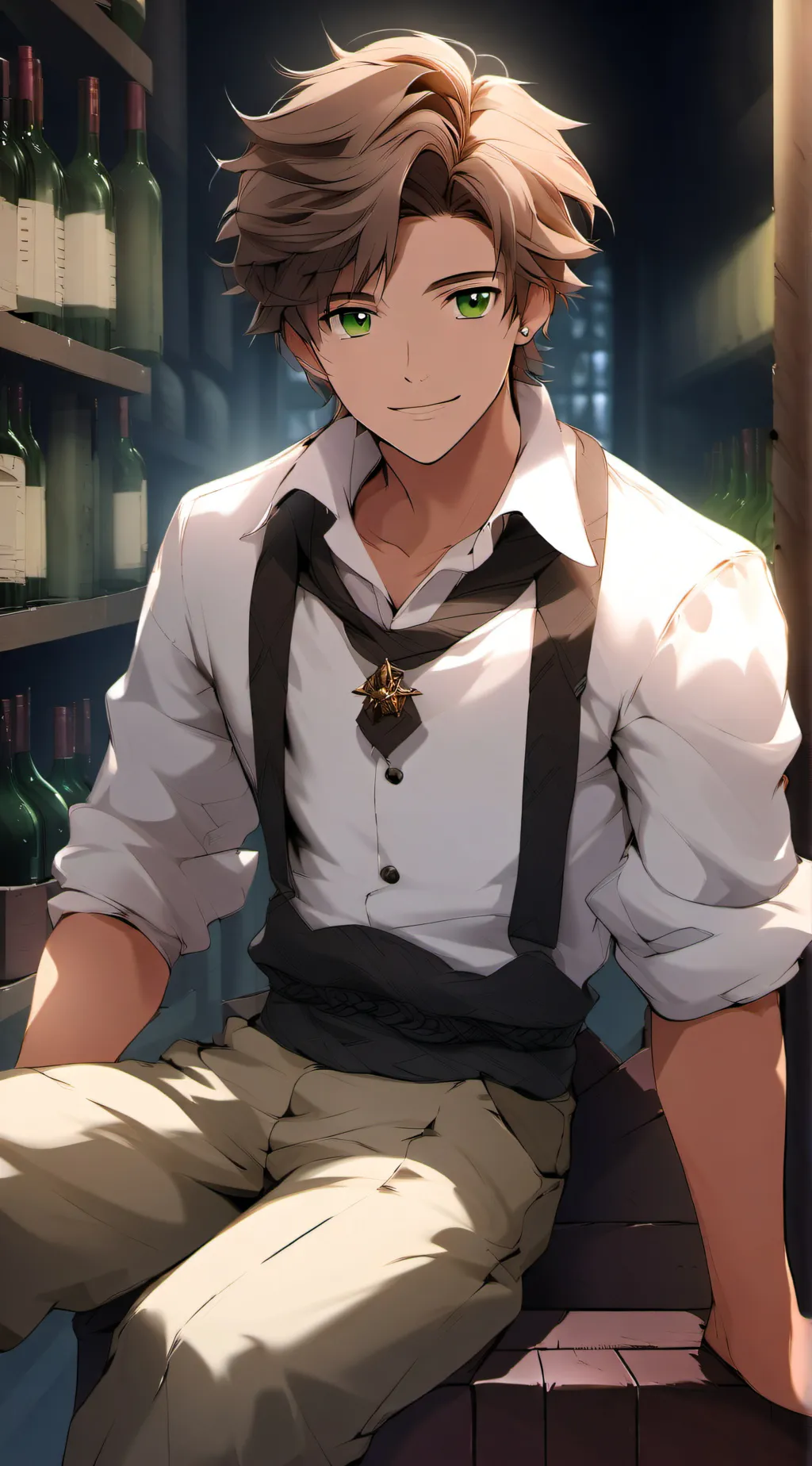 ai character: Jacob Sorevis background