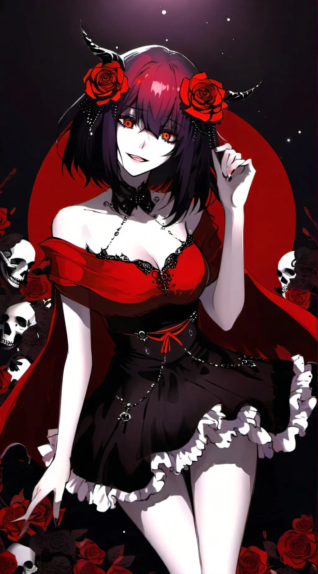 ai character: Scarlett background