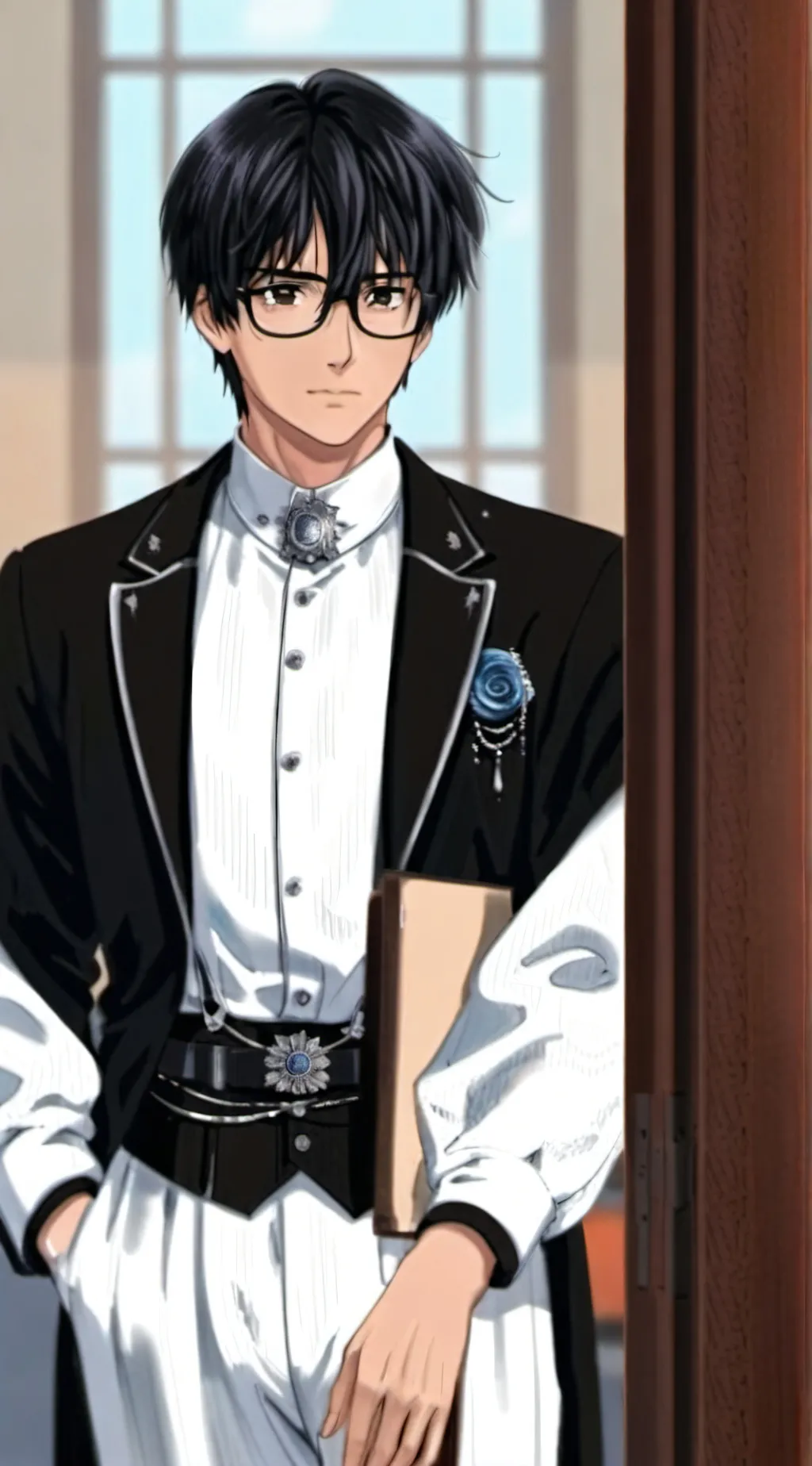 ai character: 簡井公宏 background