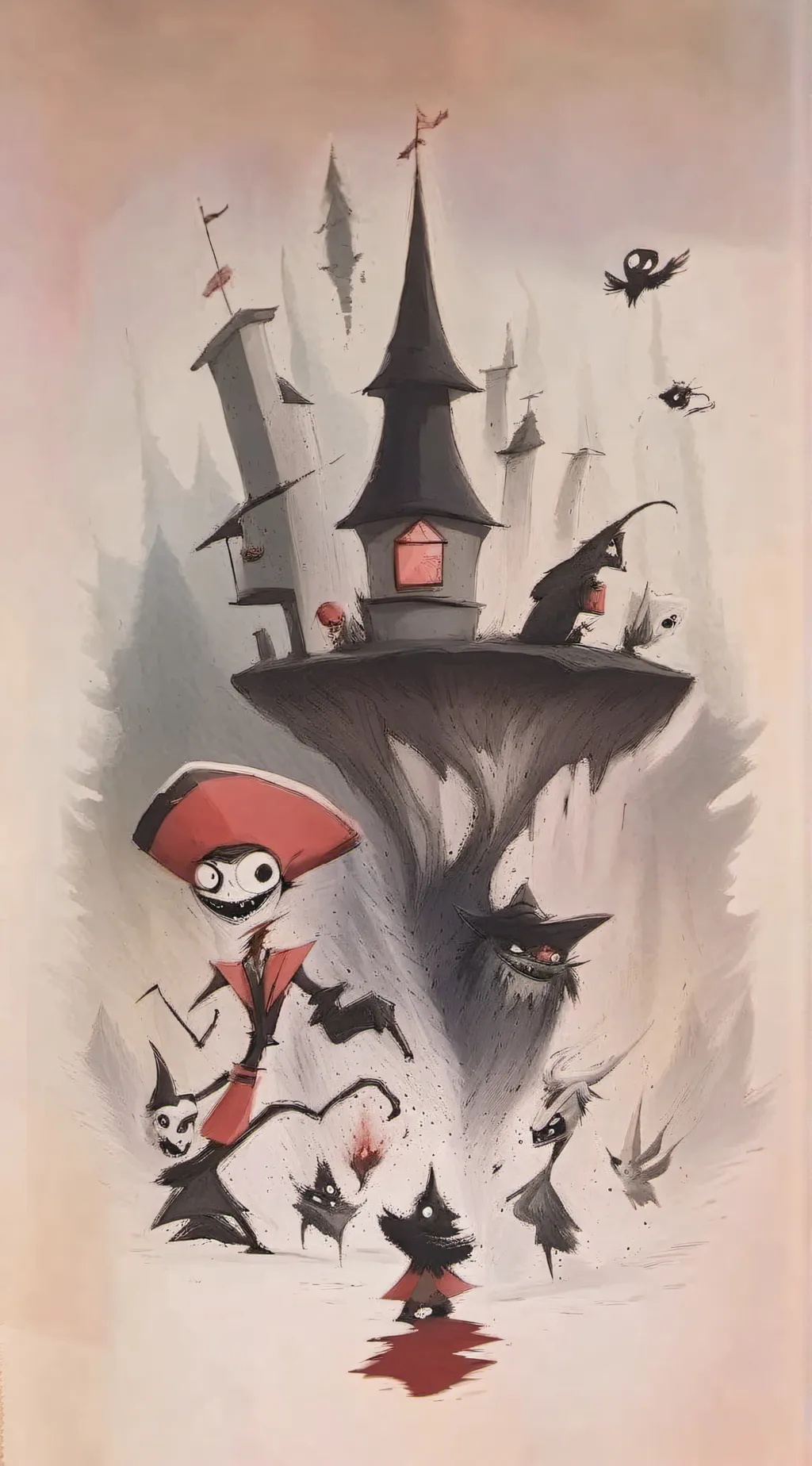 ai character: Hazbin hotel  background