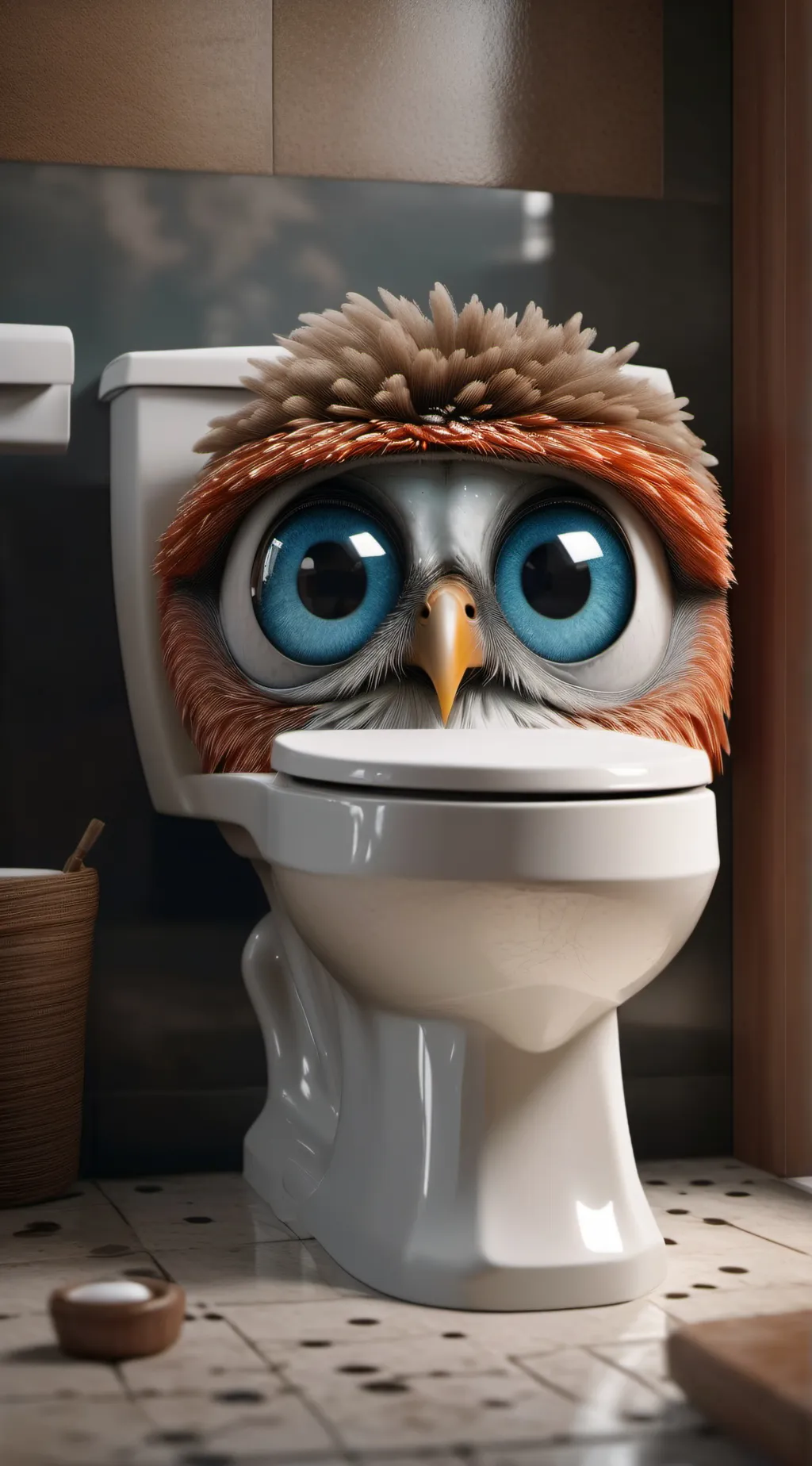 ai character: toilet ii background