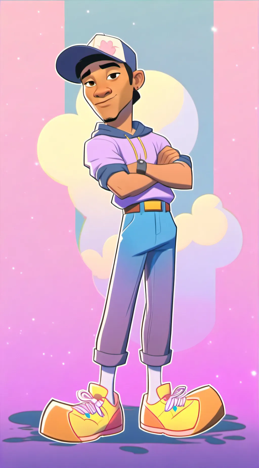 ai character: sigma background