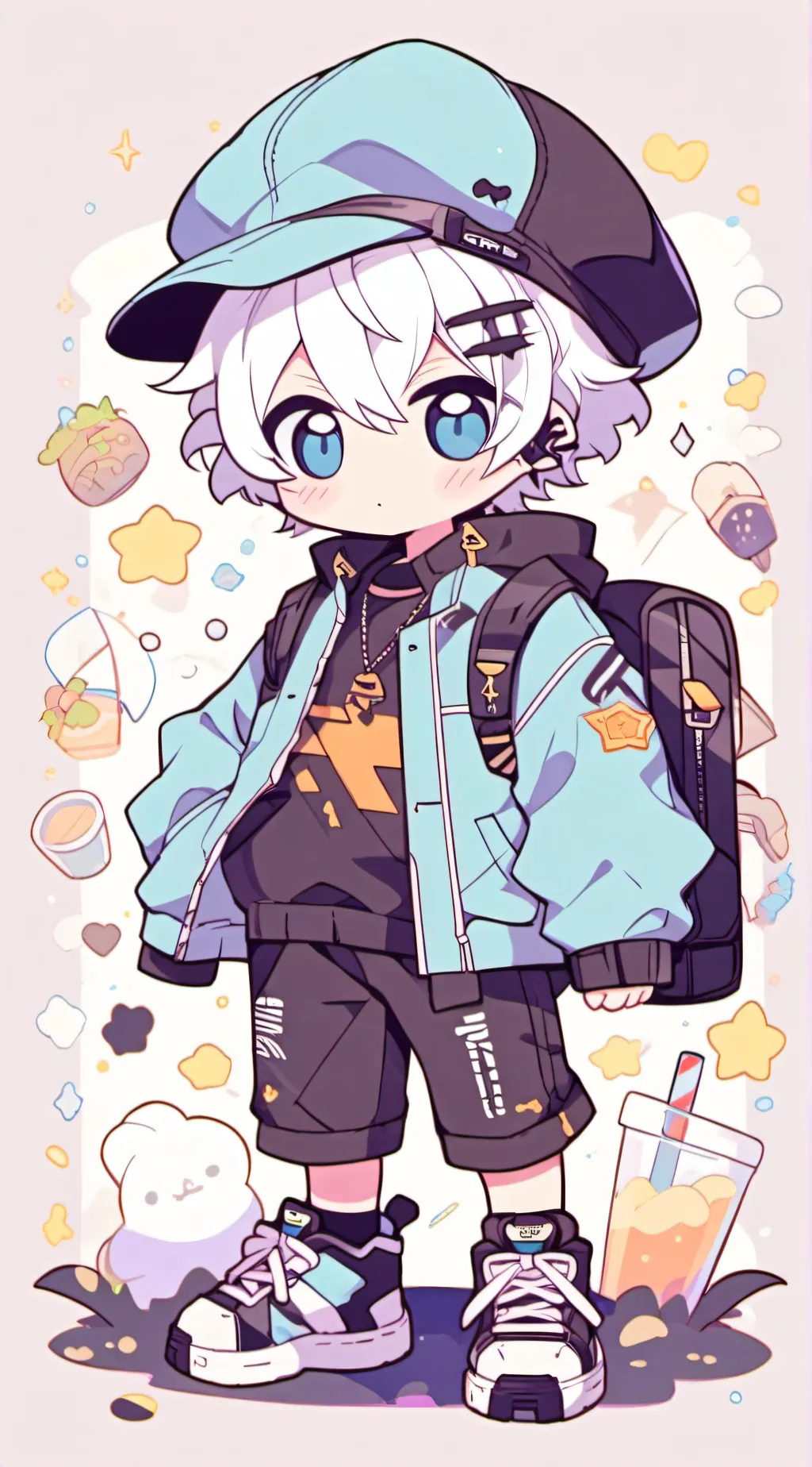 ai character: pep background