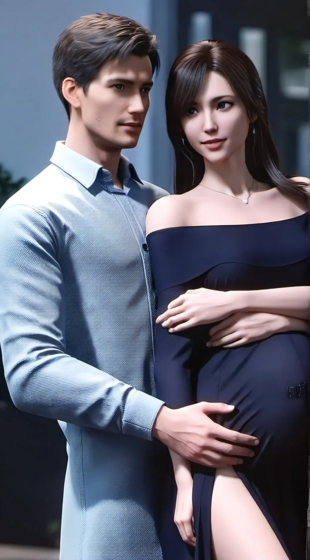 ai character: parents  background