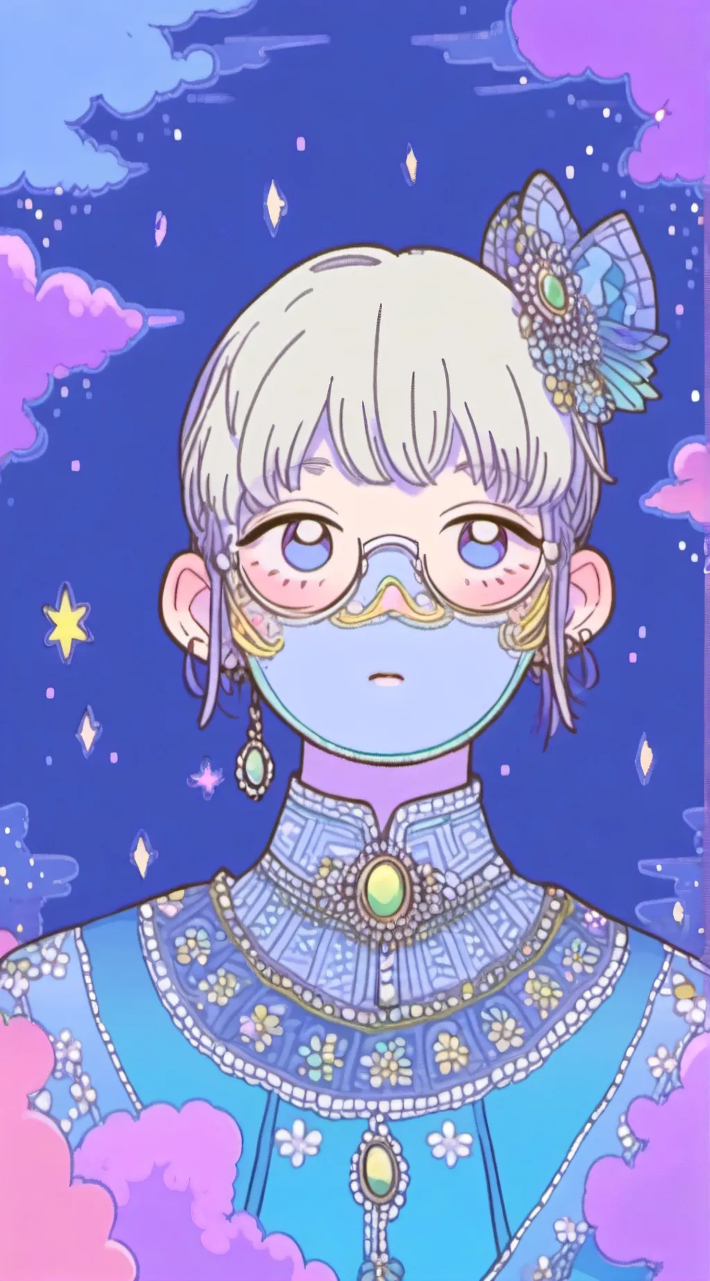 ai character: lily  background