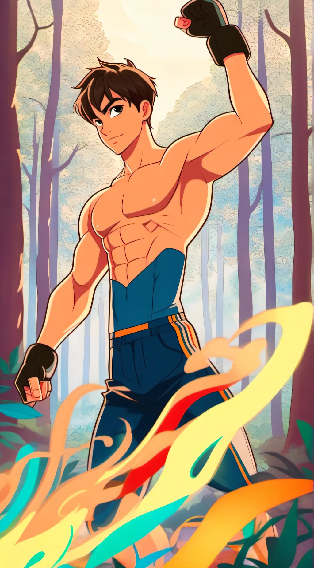 ai character: dior background