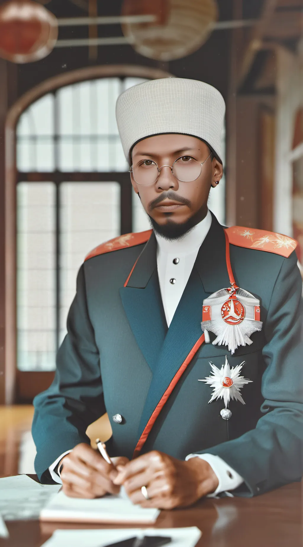 ai character: USSR guy background