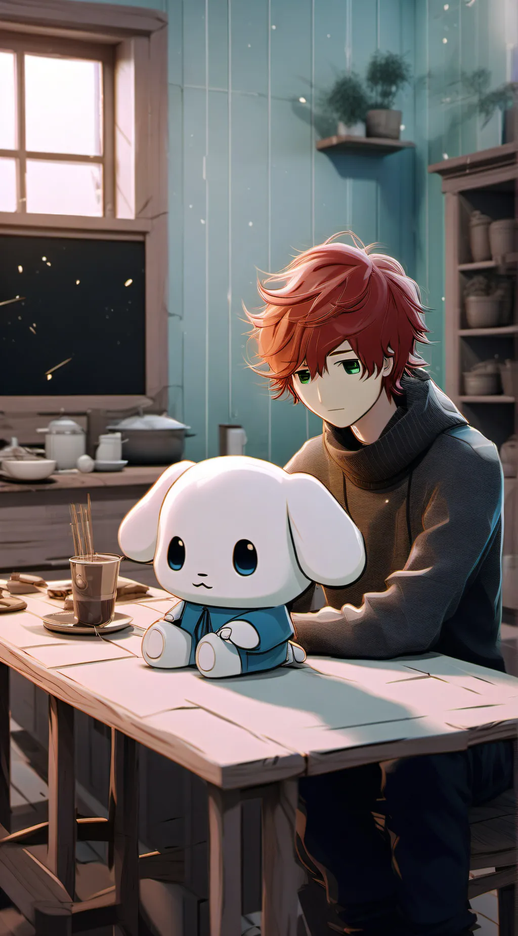 ai character: Lost background