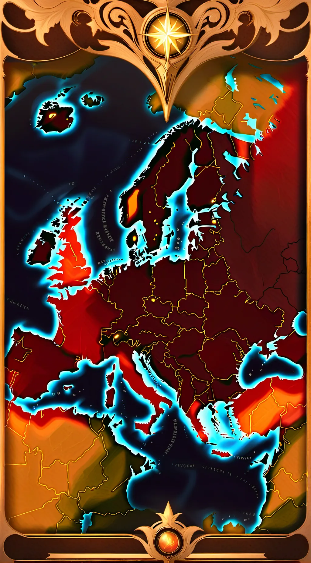ai character: WW1 Countryballs background