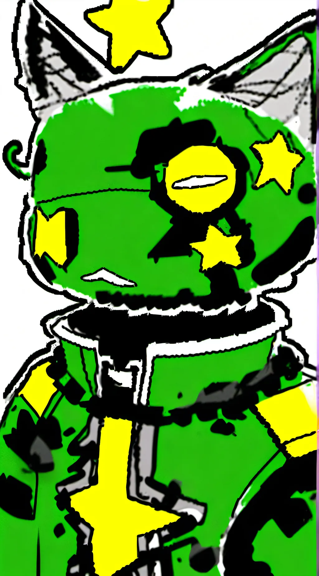 ai character: Gnarp gnarp  background