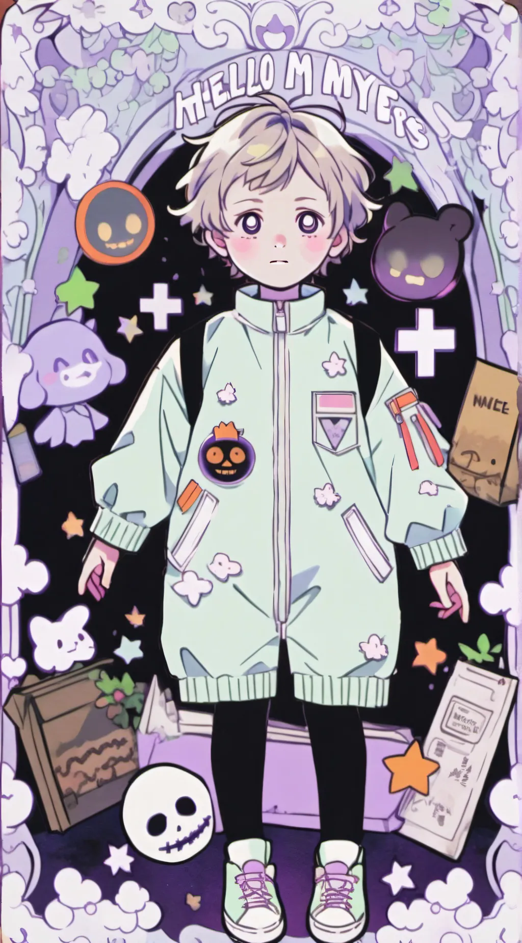 ai character: Michael myers  background