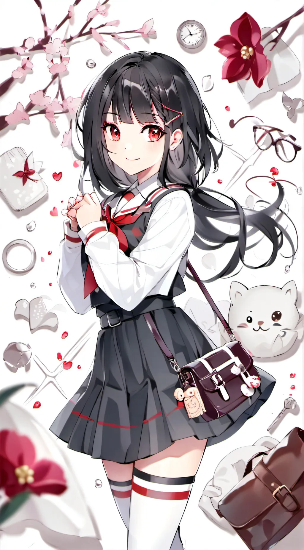 ai character: Amber  background