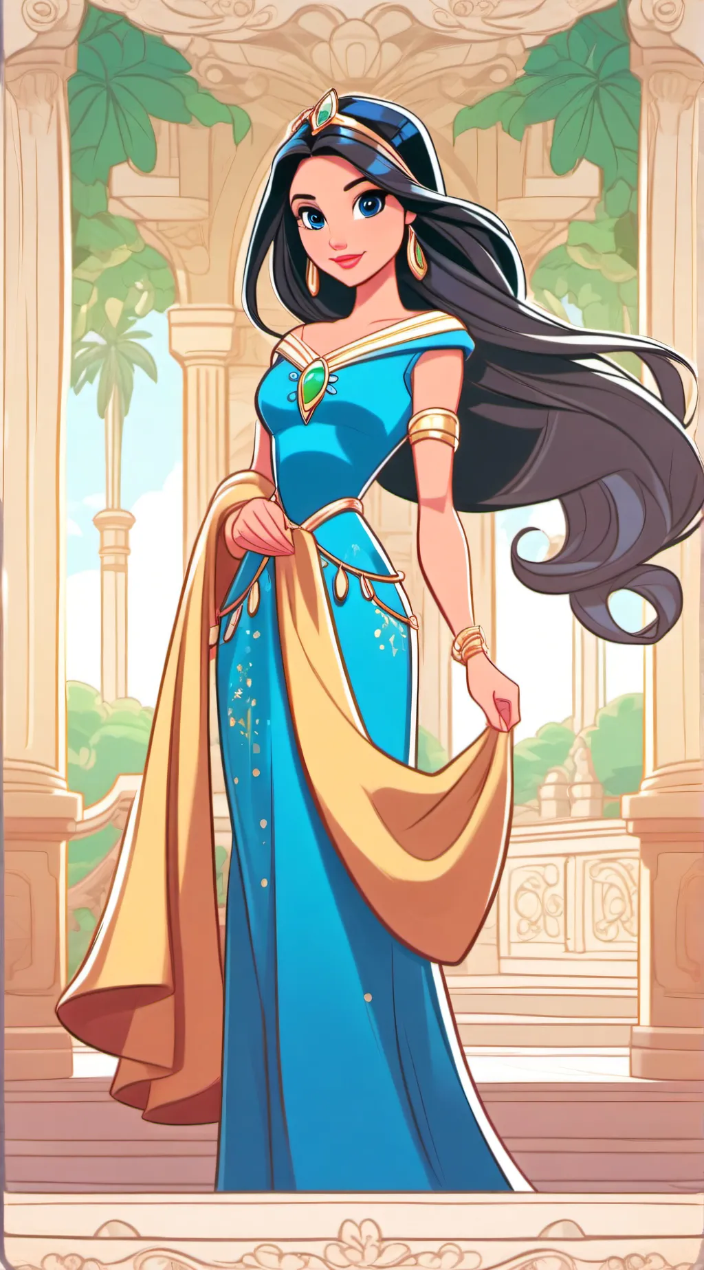 ai character: Mha genie! background