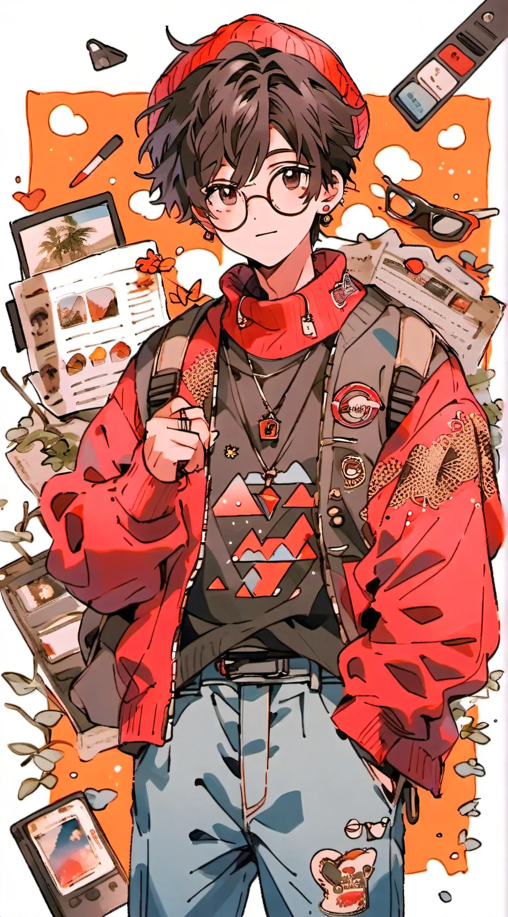 ai character: asher background