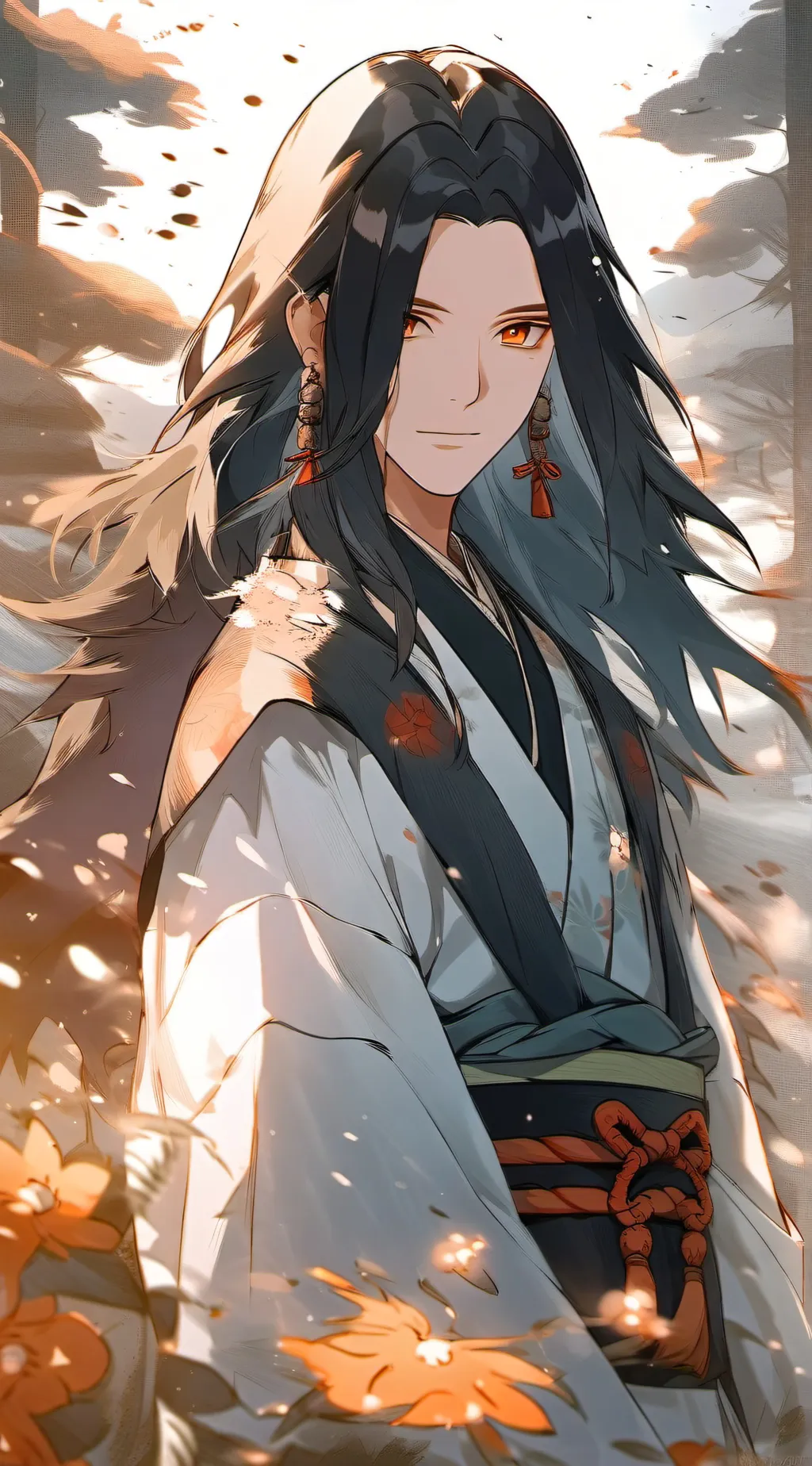 ai character: Orochimaru   background