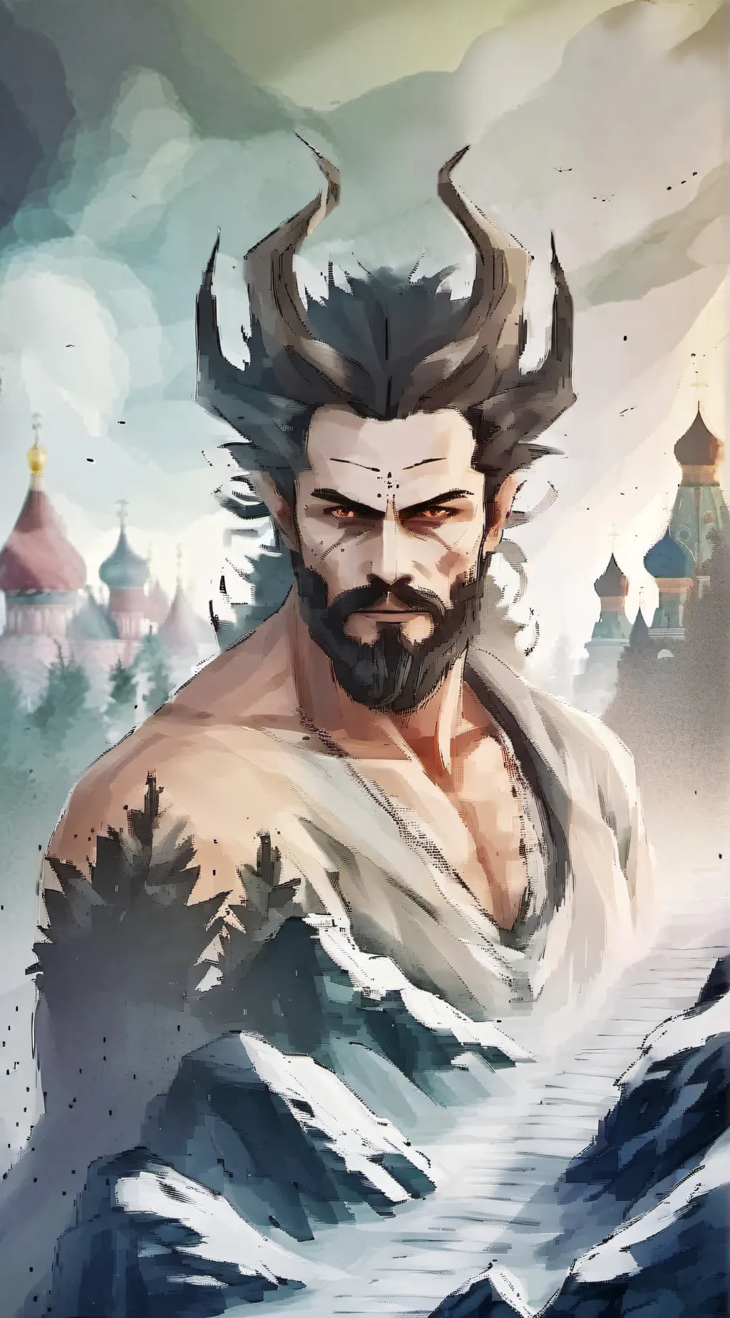 ai character: Micheal  background