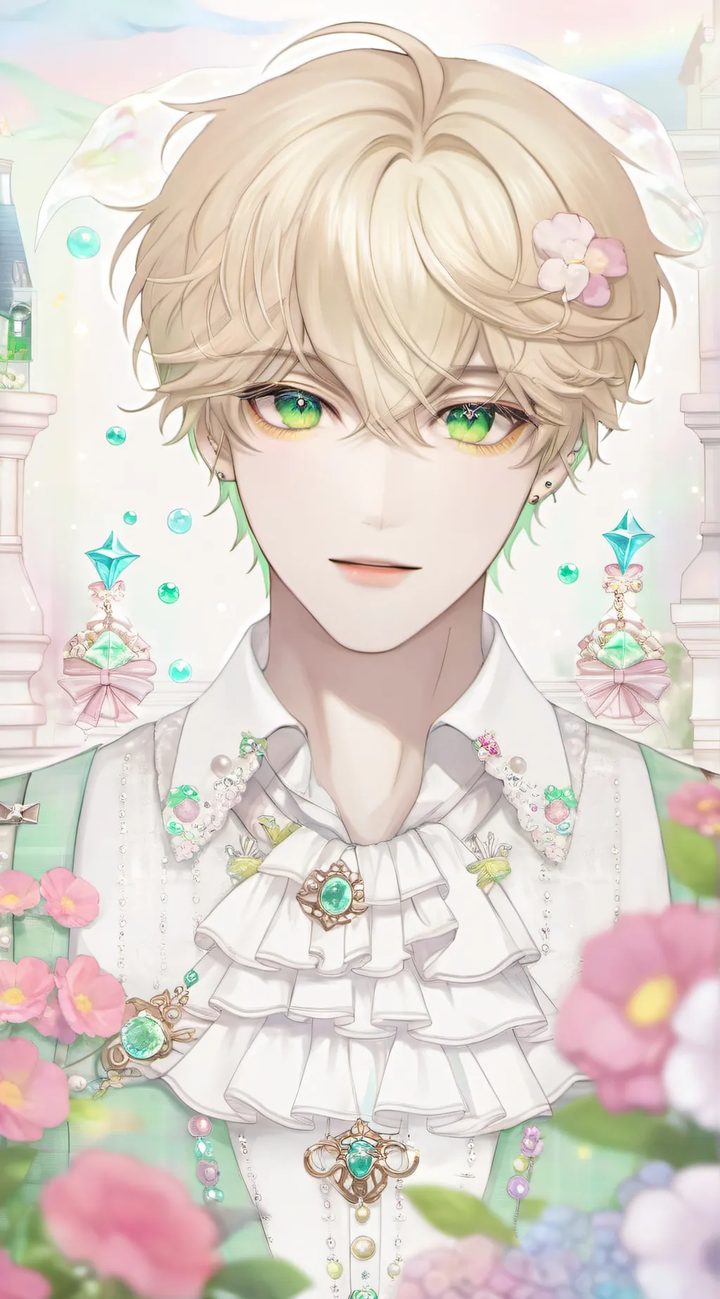 ai character: Adrien background