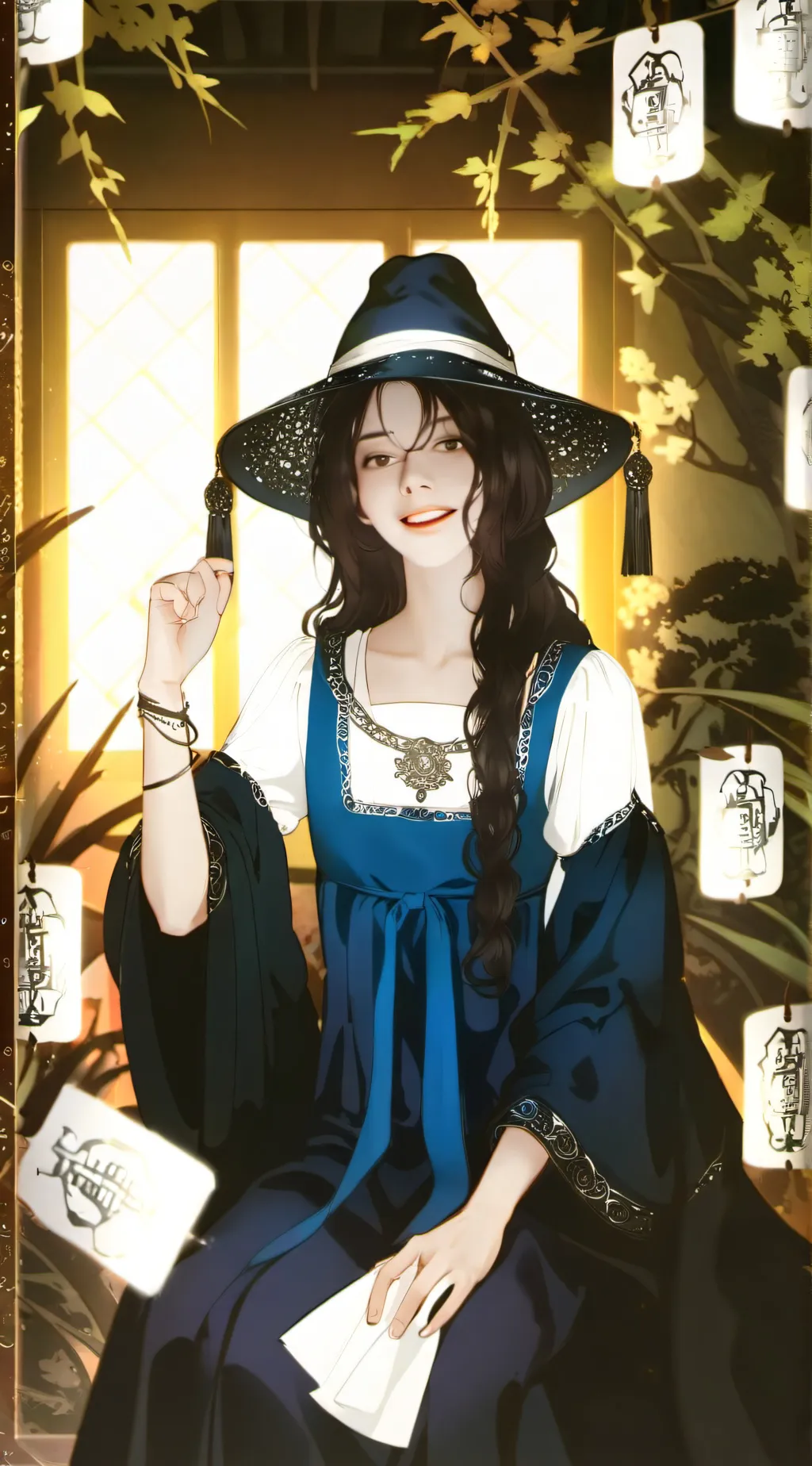 ai character: Lilly background